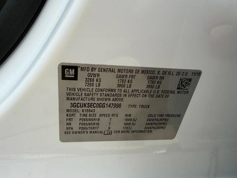 Used 2016 Chevrolet Silverado 1500 LTZ Z71 w/ LTZ Plus Package image 31