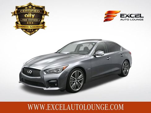 Used 2015 INFINITI Q50 Sport w/ Deluxe Technology Package image 1