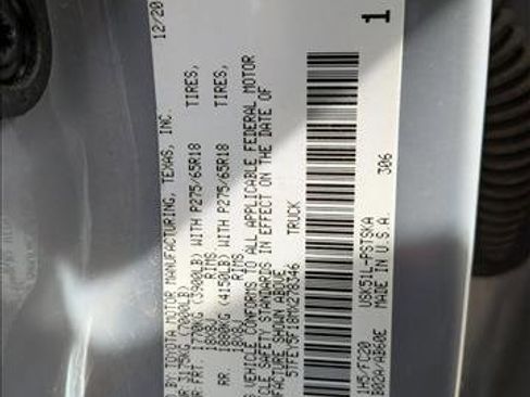 Used 2021 Toyota Tundra SR5 RWD image 15