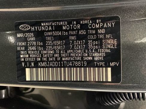 New 2026 Hyundai Tucson Blue SE AWD/4WD image 26