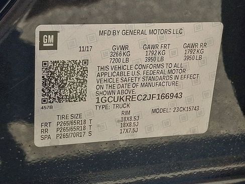 Used 2018 Chevrolet Silverado 1500 LT w/ All Star Edition AWD/4WD image 29