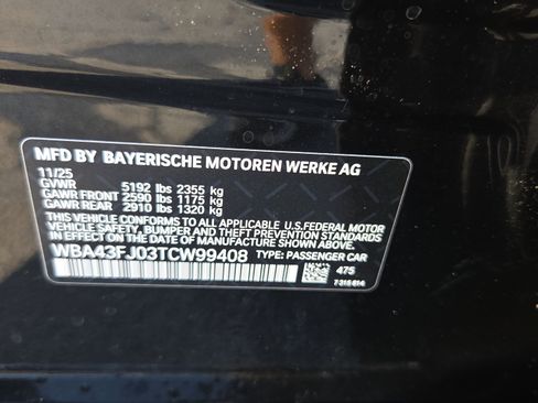 New 2026 BMW 530i w/ M Sport Package RWD image 18