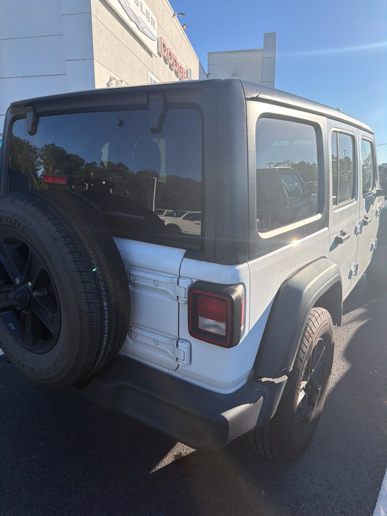 Certified 2021 Jeep Wrangler Unlimited Sport AWD/4WD image 3