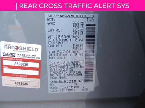 Used 2025 Nissan Pathfinder Platinum w/ Cargo Package FWD image 18