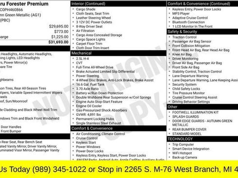 Used 2023 Subaru Forester Premium image 2