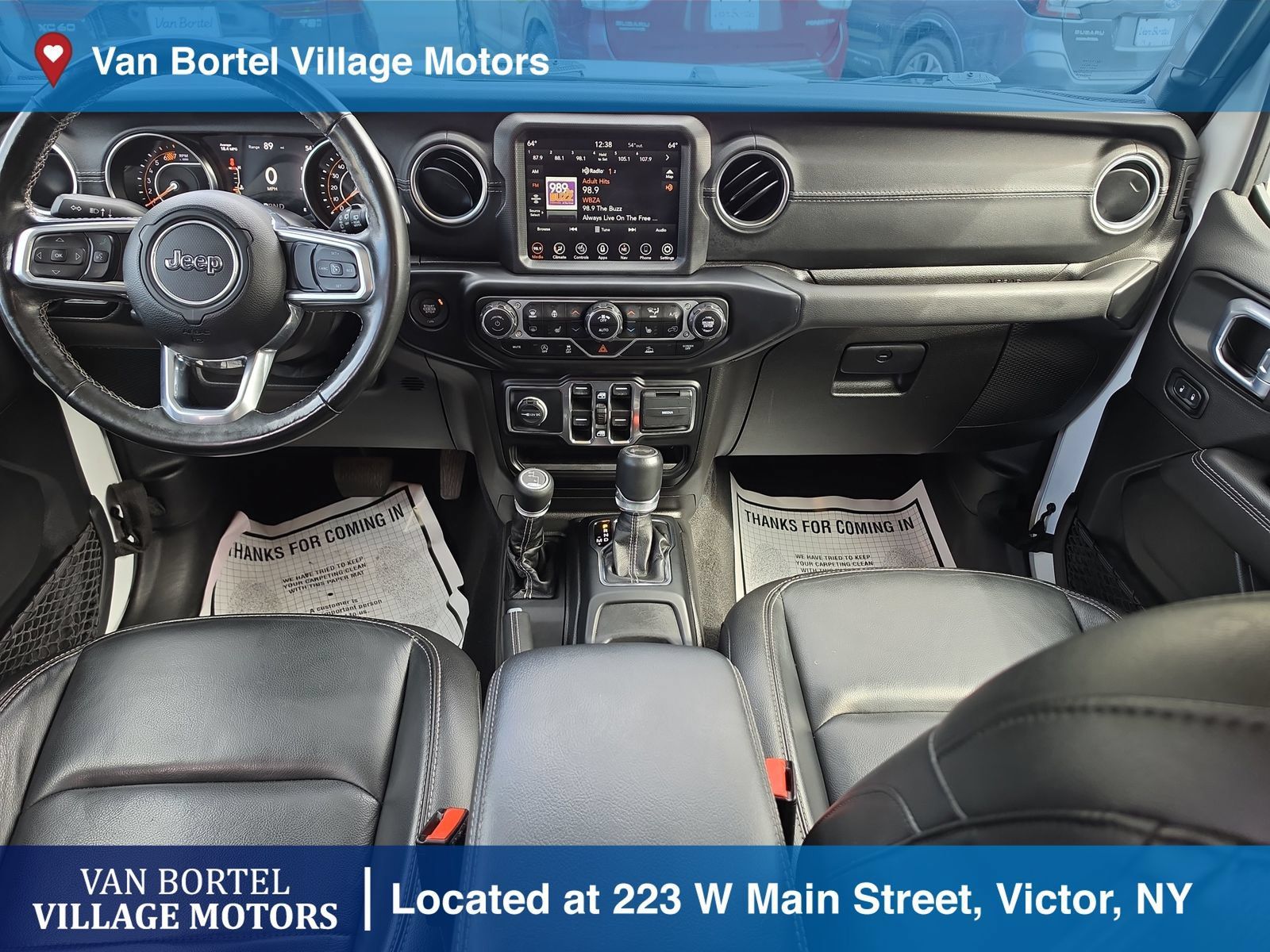 Used 2021 Jeep Wrangler Unlimited Sahara w/ Uconnect 4C Nav & Sound Group AWD/4WD image 23