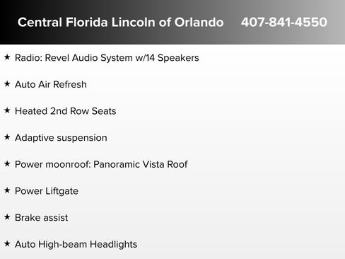 New 2025 Lincoln Aviator 2WD w/ Equipment Group 101A image 10