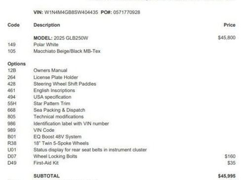 Certified 2025 Mercedes-Benz GLB 250 image 4