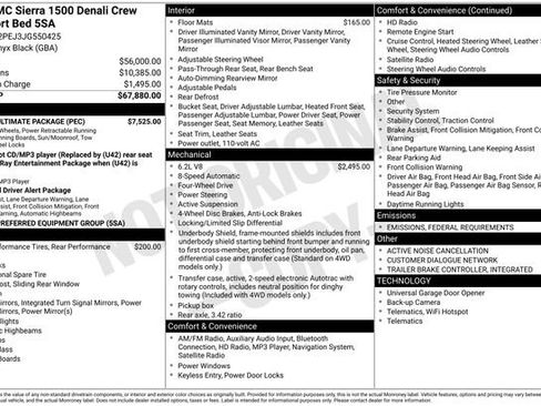 Used 2018 GMC Sierra 1500 Denali w/ Denali Ultimate Package image 42