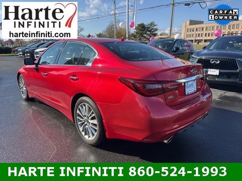 Certified 2022 INFINITI Q50 Luxe w/ Cargo Package image 7