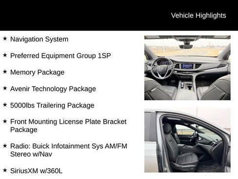 Certified 2023 Buick Enclave Avenir w/ Avenir Technology Package image 12
