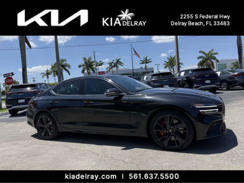 Used 2023 Genesis G70 3.3T w/ Sport Prestige Package RWD image 2
