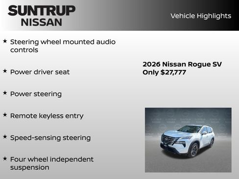 Certified 2026 Nissan Rogue SV AWD/4WD image 23