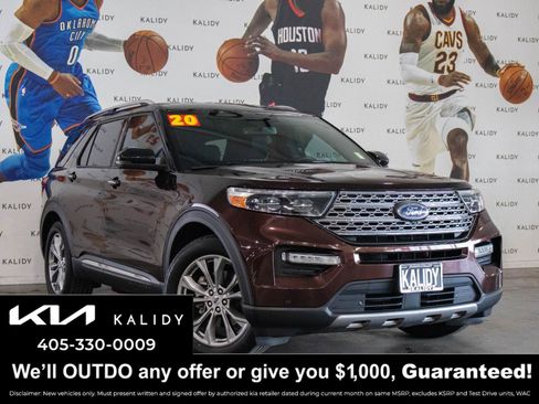 Used 2020 Ford Explorer Limited RWD image 1