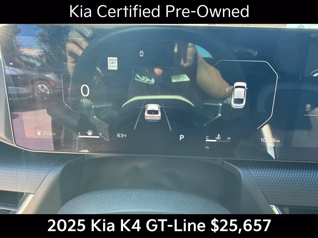 Certified 2025 Kia K4 GT-Line w/ GT-Line Premium Package FWD image 28