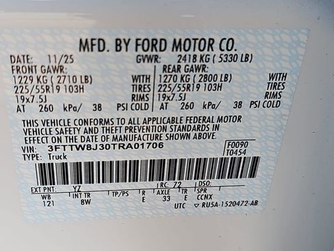 New 2026 Ford Maverick XLT w/ Equipment Group 301A AWD/4WD image 41