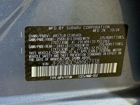 Used 2024 Subaru Crosstrek 2.0i Premium image 12