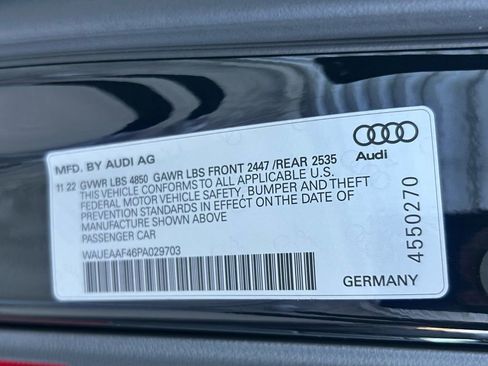 Used 2023 Audi A4 2.0T Premium Plus w/ Premium Plus Package AWD/4WD image 77