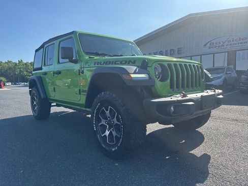 Used 2020 Jeep Wrangler Unlimited Rubicon w/ Steel Bumper Group AWD/4WD image 2