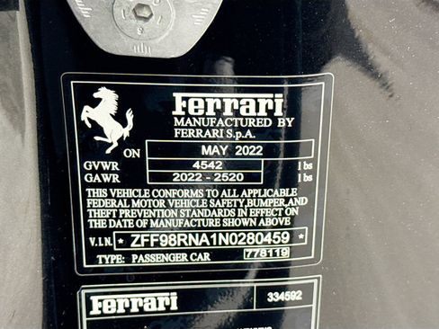 Certified 2022 Ferrari Roma RWD image 29