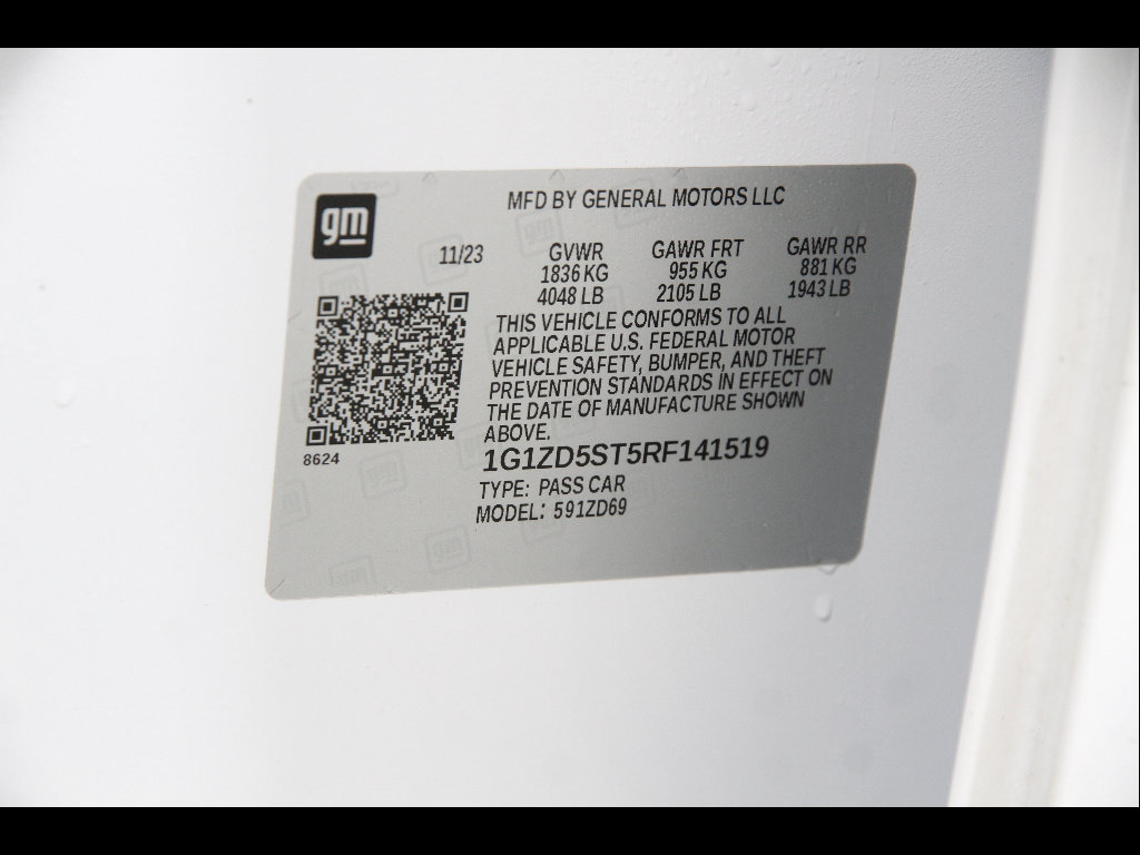 Certified 2024 Chevrolet Malibu LT FWD image 23