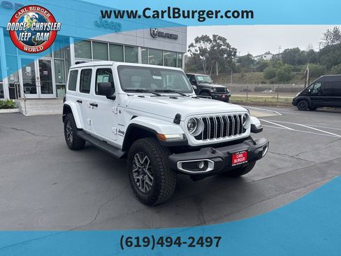 Certified 2024 Jeep Wrangler Sahara w/ Technology Group image 1