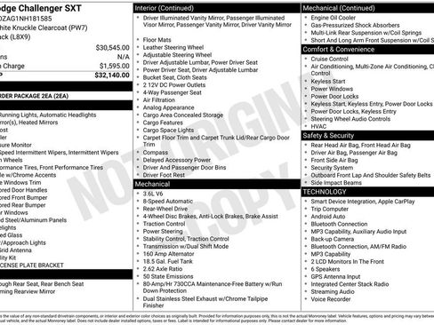Used 2022 Dodge Challenger SXT RWD image 17