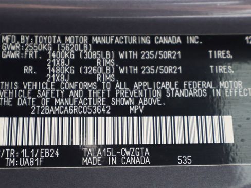 Used 2024 Lexus RX 350 F Sport w/ Technology Package AWD/4WD image 58