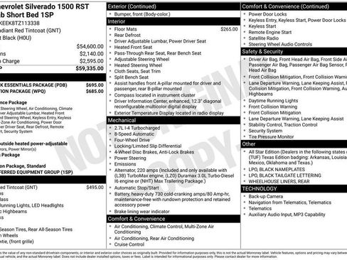 New 2026 Chevrolet Silverado 1500 RST w/ LPO, Dark Essentials Package image 25