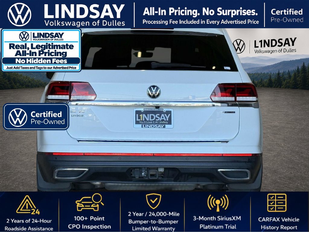 Used 2023 Volkswagen Atlas SE w/ Black Wheel Package AWD/4WD image 6