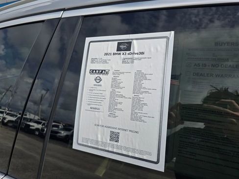 Used 2021 BMW X3 sDrive30i w/ Convenience Package RWD image 55