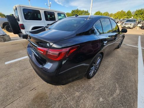 Used 2023 INFINITI Q50 Red Sport 400 w/ Black Opal Edition RWD image 4