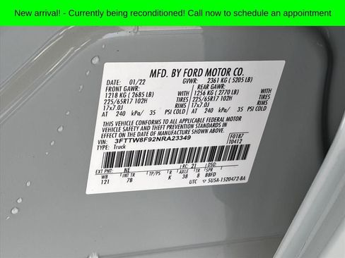 Used 2022 Ford Maverick XLT w/ Equipment Group 300A Standard image 30