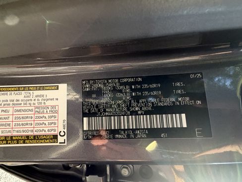 Used 2025 Lexus RX 350 Premium FWD image 49