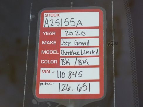 Used 2020 Jeep Grand Cherokee Limited X image 26