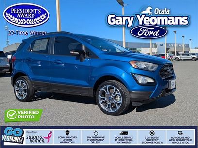 Certified 2020 Ford EcoSport SES