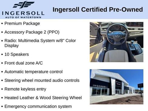Used 2021 Lexus ES 250 w/ Premium Package AWD/4WD image 10