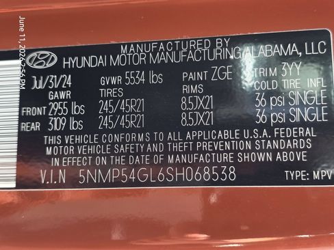 Used 2025 Hyundai Santa Fe Calligraphy FWD image 33