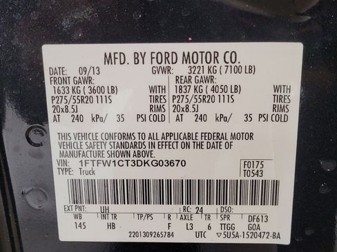 Used 2013 Ford F150 Lariat w/ Mid Equipment Group image 33