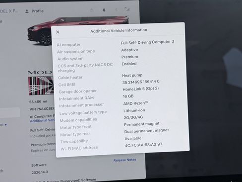 Used 2022 Tesla Model X Plaid AWD/4WD image 86