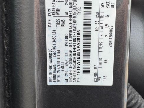 Used 2022 Ford F150 XLT w/ Equipment Group 302A High AWD/4WD image 28