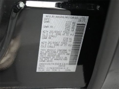 New 2026 Nissan Frontier SV w/ Tow Package image 18