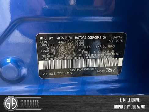 Used 2017 Mitsubishi Outlander Sport ES AWD/4WD image 15