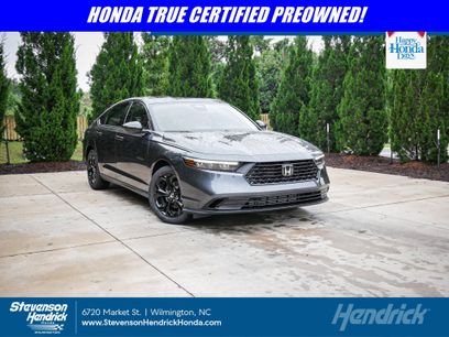 Certified 2025 Honda Accord SE