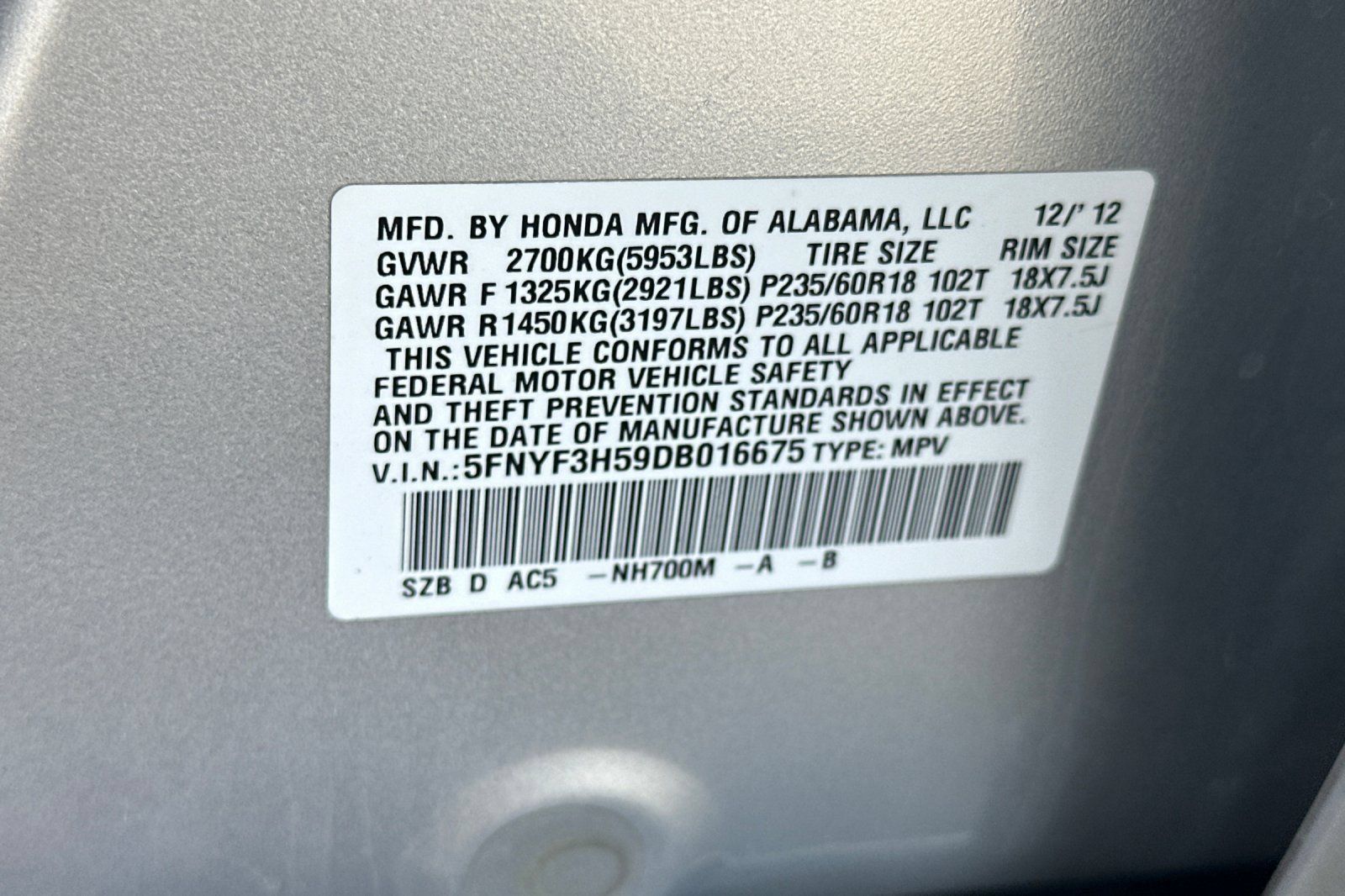 Used 2013 Honda Pilot EX-L image 28