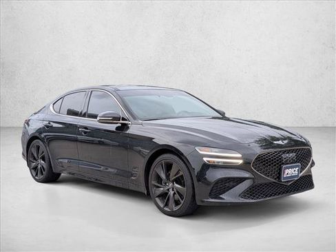 Used 2023 Genesis G70 2.0T w/ Sport Prestige Package RWD image 3