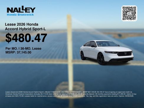 New 2026 Honda Accord Sport image 3