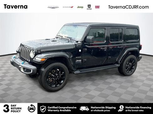 Used 2023 Jeep Wrangler Unlimited Sahara w/ Cold Weather Group AWD/4WD image 1