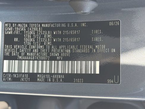 New 2026 Toyota Corolla Cross L FWD image 31
