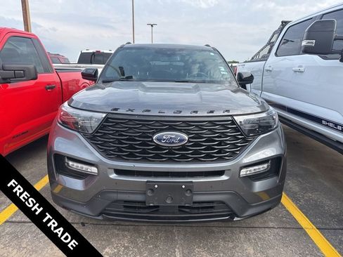 Used 2023 Ford Explorer ST-Line w/ Class IV Trailer Tow Package RWD image 2